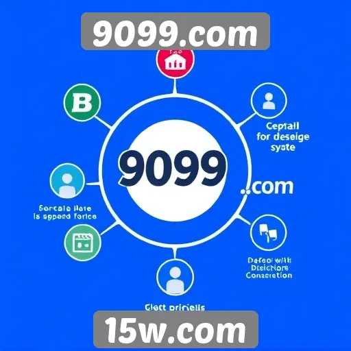 Principais características do design de 9099.com