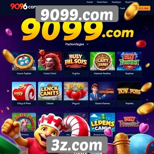 Plataforma 9099.com apresenta novos jogos para usuários