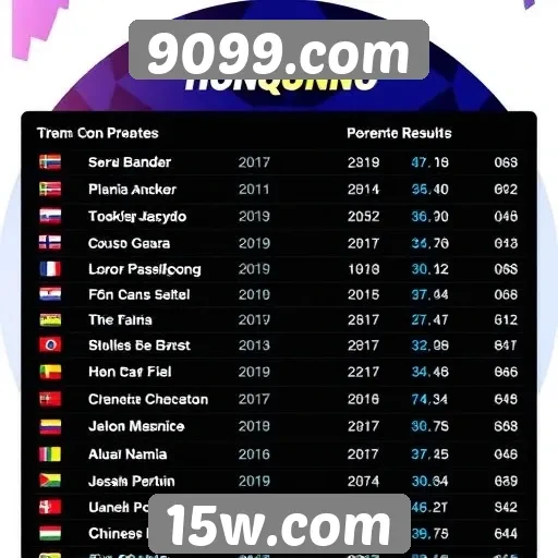 Resultados de torneios recentes no 9099.com
